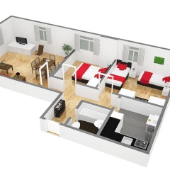 ZH Seefeld - Hitrental Apartment - Bild 22