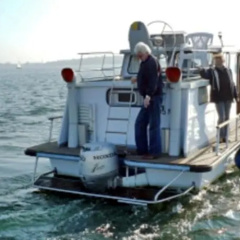 House Boat Catamaran thumbnail 1
