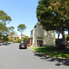 outside