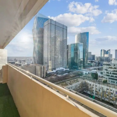 Spacious Studio Balcony -La D Fense-bail Mobilit - Bild 7