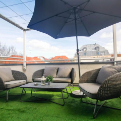 Leipzig Residenz Goethe Apartment mit Whirlpool und 2 Dachterrassen - Bild 13