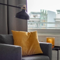 Apartment Bright - Central - Balcony - Tradefair - Bild 1