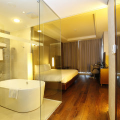 Отель Grand Mercure Ambassador Changwon Южная Корея, Чханвон - отзывы, цены и фото номеров - забронировать отель Grand Mercure Ambassador Changwon онлайн ванная
