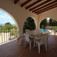 Laura-29A - pretty holiday property with garden and private pool in Calpe thumbnail 12