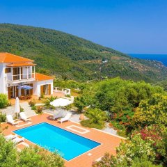 Villa Glafki Large Private Pool Sea Views A C Wifi - 2829 in Skopelos, Greece from 196$, photos, reviews - zenhotels.com photo 2