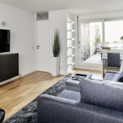 Kliniknahe 2-Zimmer Whg, große Terrasse im Grünen - Bild 5
