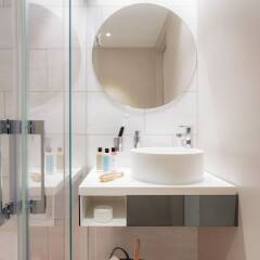 Отель VISIONAPARTMENTS Zurich Bellariastrasse Швейцария, Цюрих - отзывы, цены и фото номеров - забронировать отель VISIONAPARTMENTS Zurich Bellariastrasse онлайн ванная фото 3
