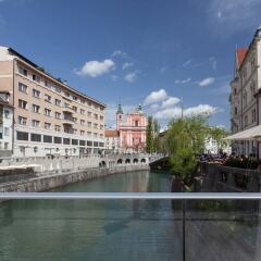 Отель Ljubljana Riverbank Apartment in City Centre! Словения, Любляна - отзывы, цены и фото номеров - забронировать отель Ljubljana Riverbank Apartment in City Centre! онлайн фото 12