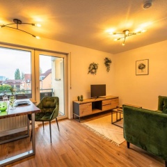 Exklusiv & Zentral: 1-Zi. Apartment mit Balkon Stellplatz - Bild 1