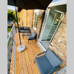 Liebevolle Fewo Seestadt mit Balkon und Badewanne - Bild 3