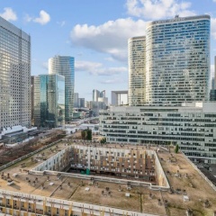 Spacious Studio Balcony -La D Fense-bail Mobilit - Bild 8