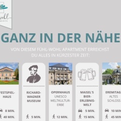 Apartment am Hofgarten - 2 Zi Küche, Duschbad, Balkon und Parkplatz - Bild 6