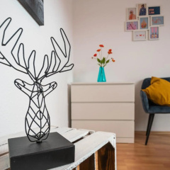 Schöne Dachterasse NETFLIX & PRIME Zentral Modern bis 4 Pers - Bild 12