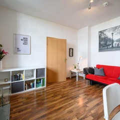 Helle Wohnung in Sudenburg mit Balkon - WLAN, 4 Schlafplätze - Bild 2