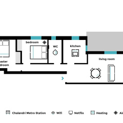 Pleasant 2BR Apartment near HELEXPO by UPSTREET - Bild 14