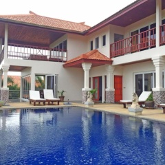 2 Pools & Seaview! Villa Serena 6BR, Klong Khong - Bild 12