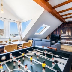 Stylisches Penthouse zentral Tischfussball 100m2 Wii - Bild 10