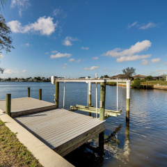 Canal-front Gem w/ Private Dock in Port Charlotte!