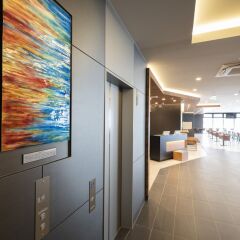 Отель R&B Hotel Nagoya Shinkansenguchi Япония, Нагоя - отзывы, цены и фото номеров - забронировать отель R&B Hotel Nagoya Shinkansenguchi онлайн интерьер отеля