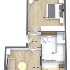 Zollikof Aparts - Sauna & Studioapartments - Bild 13