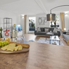 Stadtwohnung am Wasser I Terrasse mit Rheinblick I NETFLIX I APPLE TV - Bild 3