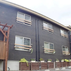 outside