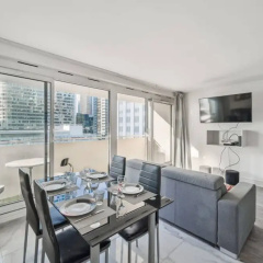 Spacious Studio Balcony -La D Fense-bail Mobilit - Bild 5