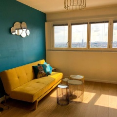 Vue panoramique sur Paris : Sublime appartement au centre de Courbevoie - Bild 5
