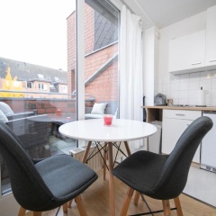 Studio Shiny - Zentral mit Balkon - Messe - Küche - Bild 6