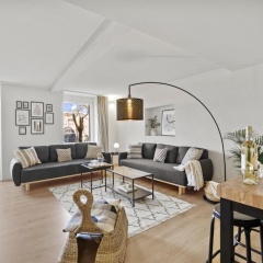 Stadtwohnung am Wasser I Terrasse mit Rheinblick I NETFLIX I APPLE TV - Bild 7