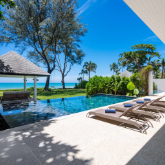 Twin Nata 5 Bedroom Luxury Beach Front Villa - Bild 12