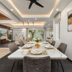 Hemi 2BR Modern Thai Style with Private Pool Villa - Bild 4