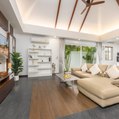 Hemi 2BR Modern Thai Style with Private Pool Villa - Bild 3