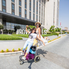 Отель Rove At The Park ОАЭ, Дубай - 5 отзывов об отеле, цены и фото номеров - забронировать отель Rove At The Park онлайн вид на фасад фото 2