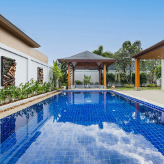 Hemi 2BR Modern Thai Style with Private Pool Villa - Bild 24