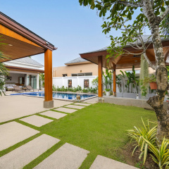 Hemi 2BR Modern Thai Style with Private Pool Villa - Bild 13