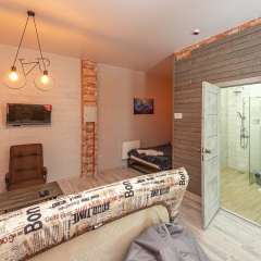 Гостиница Loft in Fedosovoi 31 в Петрозаводске отзывы, цены и фото номеров - забронировать гостиницу Loft in Fedosovoi 31 онлайн Петрозаводск фото 26