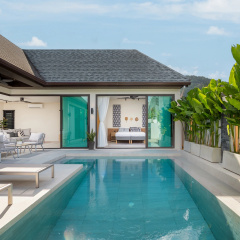 Plunge Modern 2-Bedroom with Private Pool Villa - Bild 14