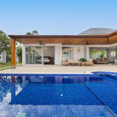 Hemi 2BR Modern Thai Style with Private Pool Villa - Bild 29
