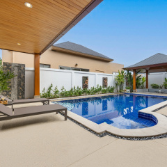 Hemi 2BR Modern Thai Style with Private Pool Villa - Bild 16
