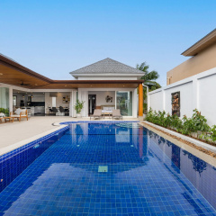 Hemi 2BR Modern Thai Style with Private Pool Villa - Bild 28