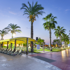 Pine Beach Belek Турция, Белек - отзывы, цены и фото номеров - забронировать отель Pine Beach Belek онлайн пляж фото 5