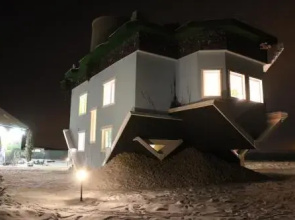 Night in Upsidedown House