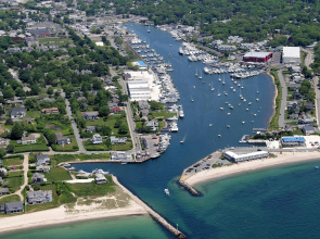 Cape Cod Home at Falmouth Harbor by RedAwning