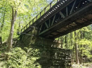 Tentrr- Hucklebuck Railway Camp