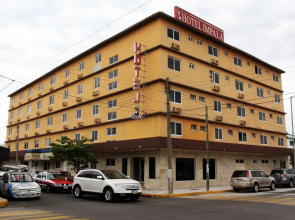 Impala Hotel in front of the ADO