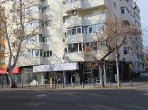Modern studio, city center