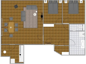 KRACHER Suite mit Nationalparkblick