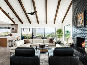 Camelback Mountain Mid-century Modern Villa City Views Pool Hot Tub