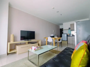 Cozy 2BR Apartment with Sofa Bed at Tamansari Semanggi